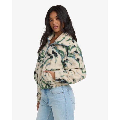 Billabong Barra - Fleece met Halve Rits voor Dames Billabong Barra - Fleece met Halve Rits voor Dames