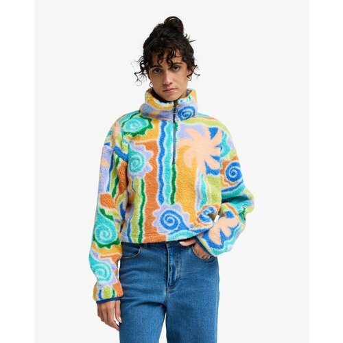 Billabong Holiday Cropped - Fleece met Halve Rits voor Dames