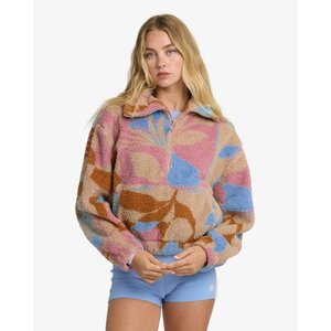 Billabong Barra - Fleece met Halve Rits voor dames