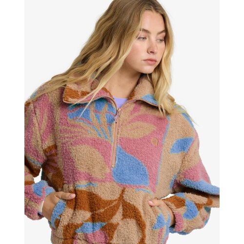 Billabong Barra - Fleece met Halve Rits voor dames