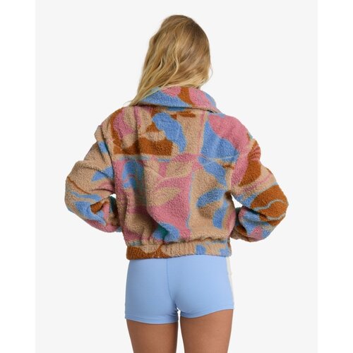 Billabong Barra - Fleece met Halve Rits voor dames