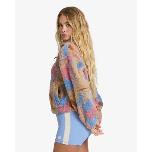 Billabong Barra - Fleece met Halve Rits voor dames