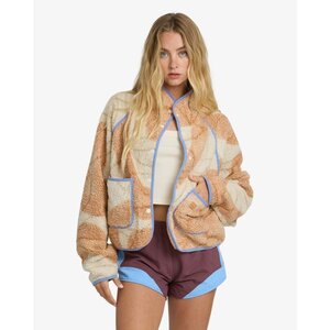 Billabong Dawney Snap Up - Fleece met Drukknopen voor Dames