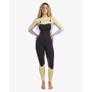 Billabong 4/3mm Synergy Natural - Wetsuit met een Borstrits voor Dames
