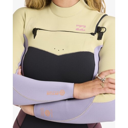 Billabong 4/3mm Synergy Natural - Wetsuit met een Borstrits voor Dames