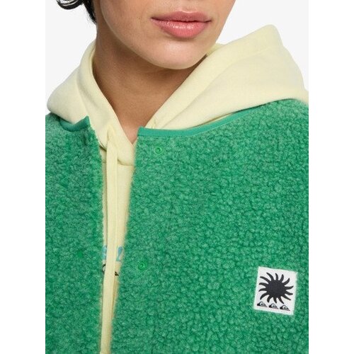 Quiksilver Cropped - Mouwloze sherpa top voor Dames