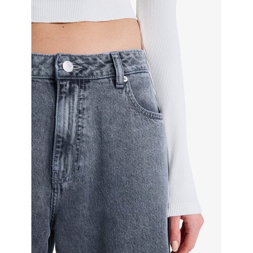 Roxy Laidback Low Lava - Denim jeans met loose fit voor Dames