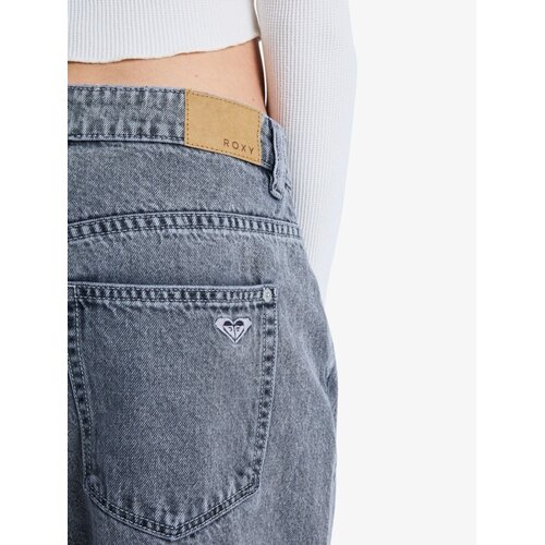 Roxy Laidback Low Lava - Denim jeans met loose fit voor Dames