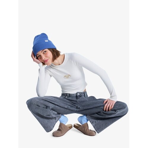 Roxy Laidback Low Lava - Denim jeans met loose fit voor Dames