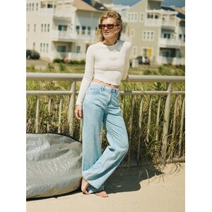 Roxy Dawn Patrol Mid Sunbleached - Denim jeans met loose fit voor Dames