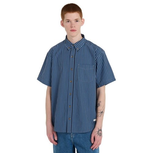Element Regular Button Down - Overhemd met Korte Mouwen voor Heren