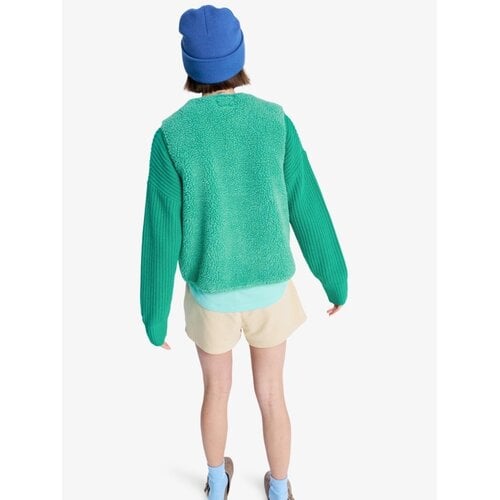 Roxy Iconic Town - Sherpa polar fleece top voor Dames