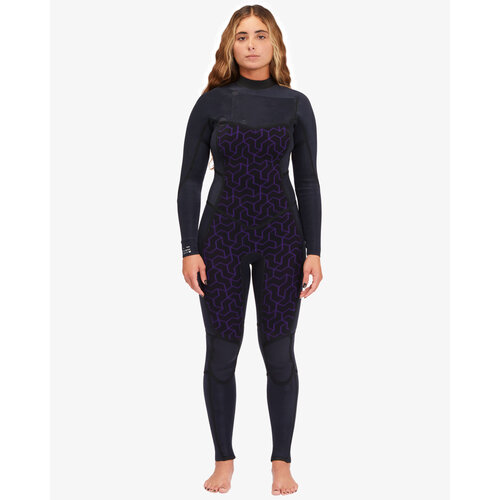Billabong 4/3mm Synergy Natural - Wetsuit met GBS en een Borstrits voor Dames