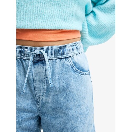 Roxy Saltwater Mid Sunbleached - Jeans met wijde pasvorm voor Dames