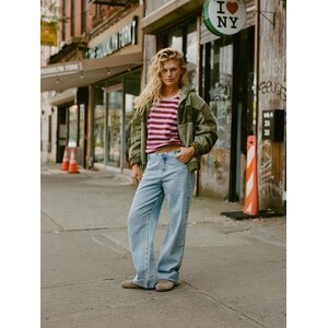 Roxy Coco Low Sunbleached - Denim jeans met loose fit voor Dames