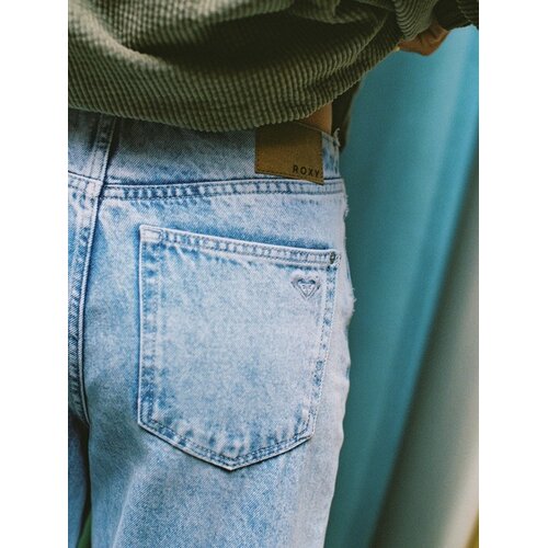 Roxy Coco Low Sunbleached - Denim jeans met loose fit voor Dames
