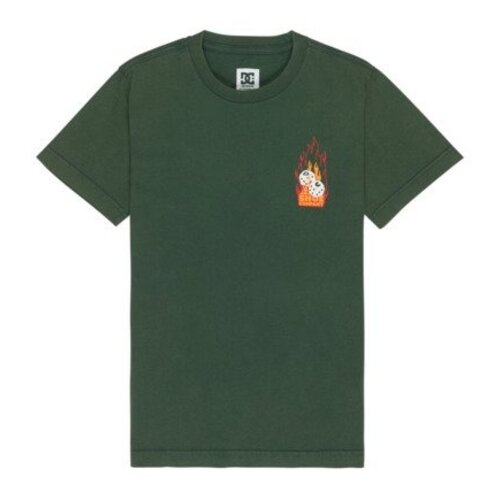 DC Shoes Burning Dice - T-shirt met korte mouwen voor Jongens 8-14 DC Shoes Burning Dice - T-shirt met korte mouwen voor Jongens 8-14