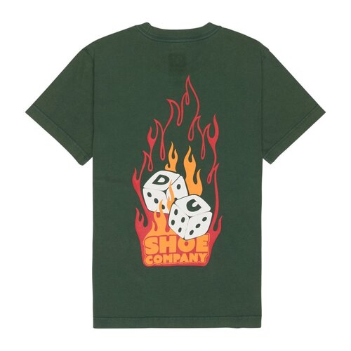 DC Shoes Burning Dice - T-shirt met korte mouwen voor Jongens 8-14 DC Shoes Burning Dice - T-shirt met korte mouwen voor Jongens 8-14