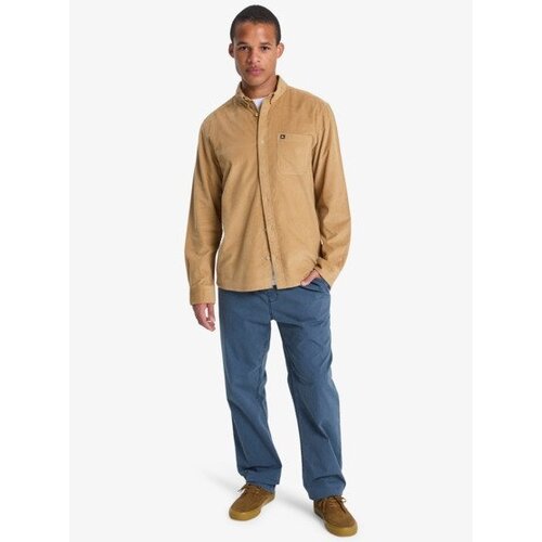 Quiksilver Smoke Trail Cord - Overhemd met Lange Mouwen voor Heren Quiksilver Smoke Trail Cord - Overhemd met Lange Mouwen voor Heren