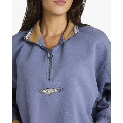 Billabong Since 73 Wave Break - Sweater met Korte Rits voor Dames