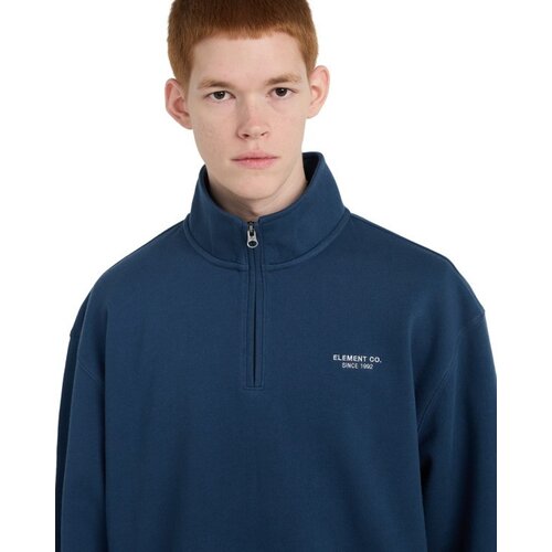 Element Element Co - Sweater met Korte Rits voor Heren