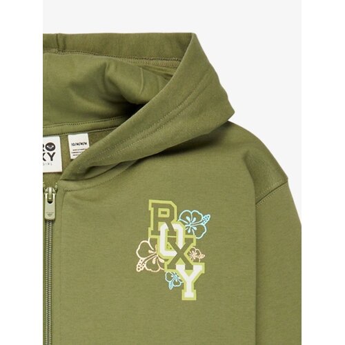 Roxy Midnight Hike Brushed - Hoodie met Rits voor Meisjes 4-14