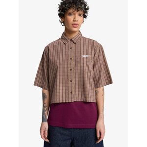 Quiksilver Brickens - Overhemd met Korte Mouwen voor Dames Quiksilver Brickens - Overhemd met Korte Mouwen voor Dames