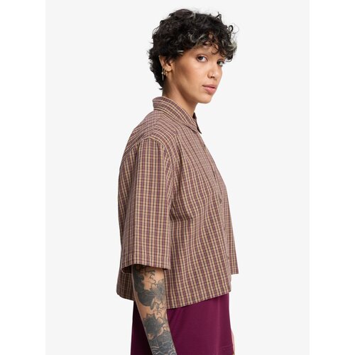 Quiksilver Brickens - Overhemd met Korte Mouwen voor Dames