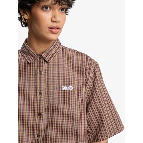 Quiksilver Brickens - Overhemd met Korte Mouwen voor Dames