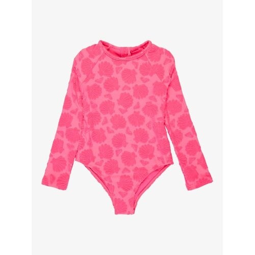 Roxy Shell Dream - Eendelig Badpak met Lange Mouw voor Meisjes 2-7