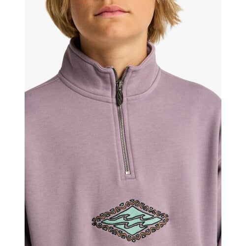 Billabong Burleigh - Sweater met Korte Rits voor Jongens 8-14 Billabong Burleigh - Sweater met Korte Rits voor Jongens 8-14