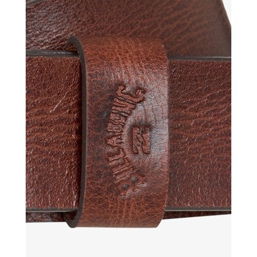 Billabong Current - Riem van echt leer met doorngesp voor Heren