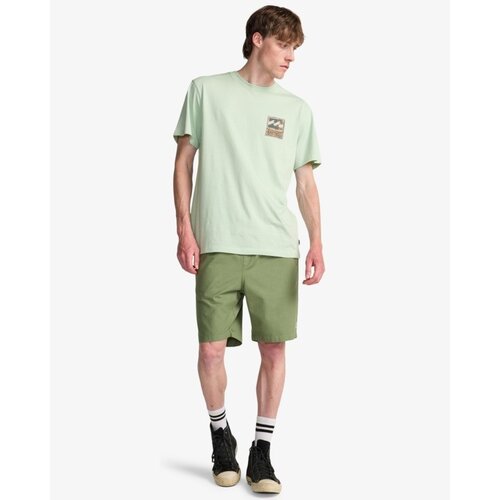 Billabong Larry Linen - Groene  Elastische Short voor heren