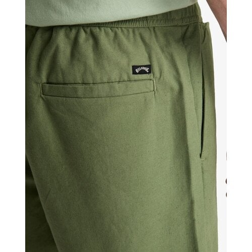 Billabong Larry Linen - Groene  Elastische Short voor heren