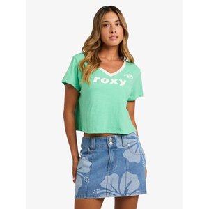 Roxy Always Lucky - Groen Kort T-shirt voor dames