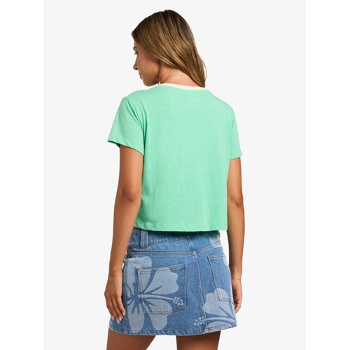 Roxy Always Lucky - Groen Kort T-shirt voor dames