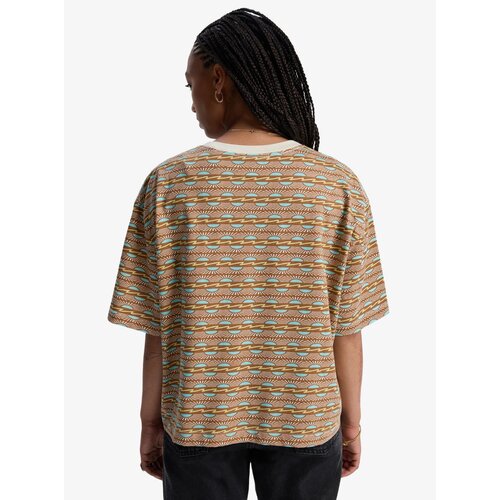 Quiksilver Boyfriend Crop - Oversized crop korte mouwen voor dames