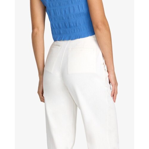 RVCA Bonnie - Witte linnen broek voor dames