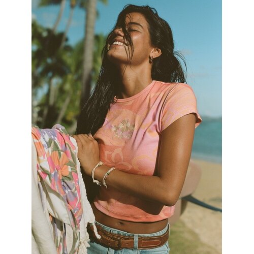 Roxy Lady Popi Hibi - T-shirt korte mouwen voor dames