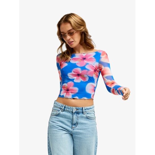 Roxy Make It Bold - Doorzichtige top met lange mouwen voor dames