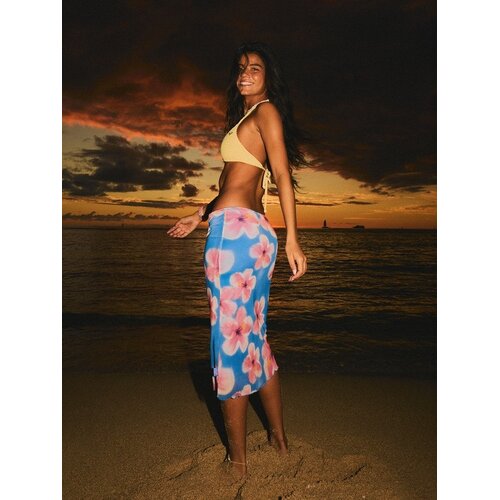Roxy Tidal Muse - Strakke halflange rok voor dames Roxy Tidal Muse - Strakke halflange rok voor dames