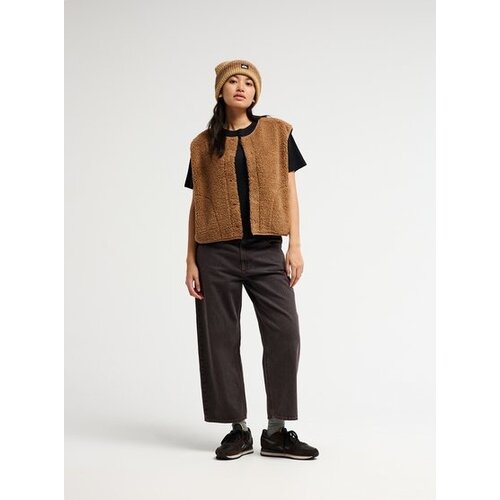 Quiksilver Cropped - Sherpa bodywarmer voor dames Quiksilver Cropped - Sherpa bodywarmer voor dames