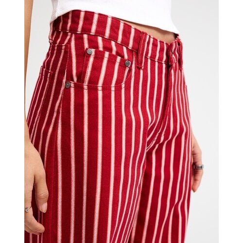 RVCA Lola Stripes - Dames broek met wijdvallende pijp RVCA Lola Stripes - Dames broek met wijdvallende pijp