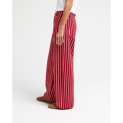 RVCA Lola Stripes - Dames broek met wijdvallende pijp RVCA Lola Stripes - Dames broek met wijdvallende pijp