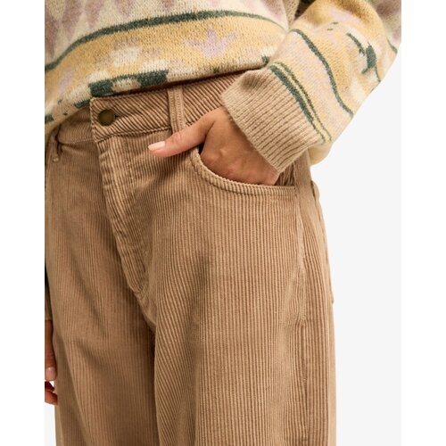 Billabong Midtown Cord - Ruimvallende corduroy broek voor dames Billabong Midtown Cord - Ruimvallende corduroy broek voor dames