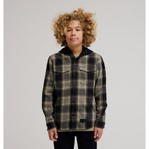 DC Shoes Ruckus - Overshirt met capuchon voor jongens 8-14 DC Shoes Ruckus - Overshirt met capuchon voor jongens 8-14