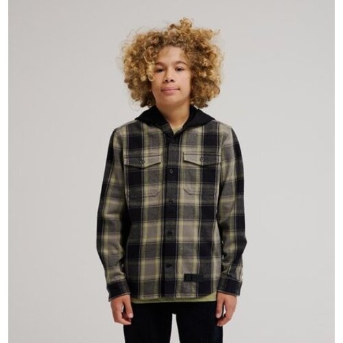 DC Shoes Ruckus - Overshirt met capuchon voor jongens 8-14 DC Shoes Ruckus - Overshirt met capuchon voor jongens 8-14