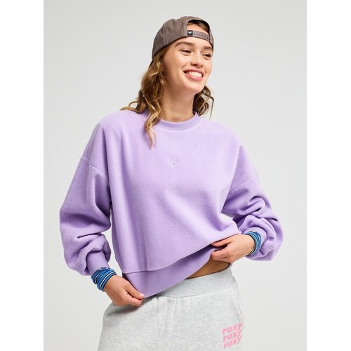 Roxy Chill Story - Paarse fleece trui voor dames Roxy Chill Story - Paarse fleece trui voor dames