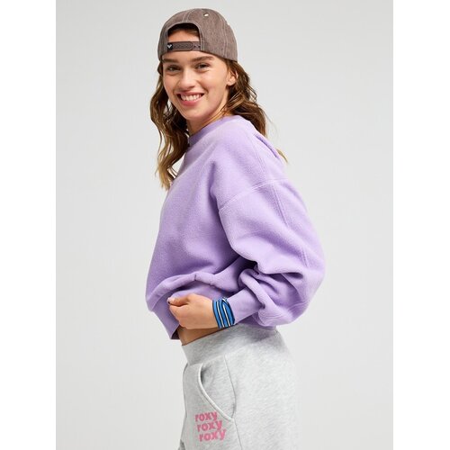 Roxy Chill Story - Paarse fleece trui voor dames Roxy Chill Story - Paarse fleece trui voor dames