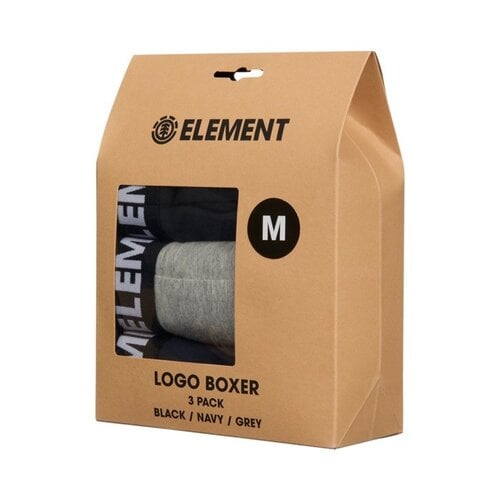 Element Logo 3pk- Boxershorts voor heren